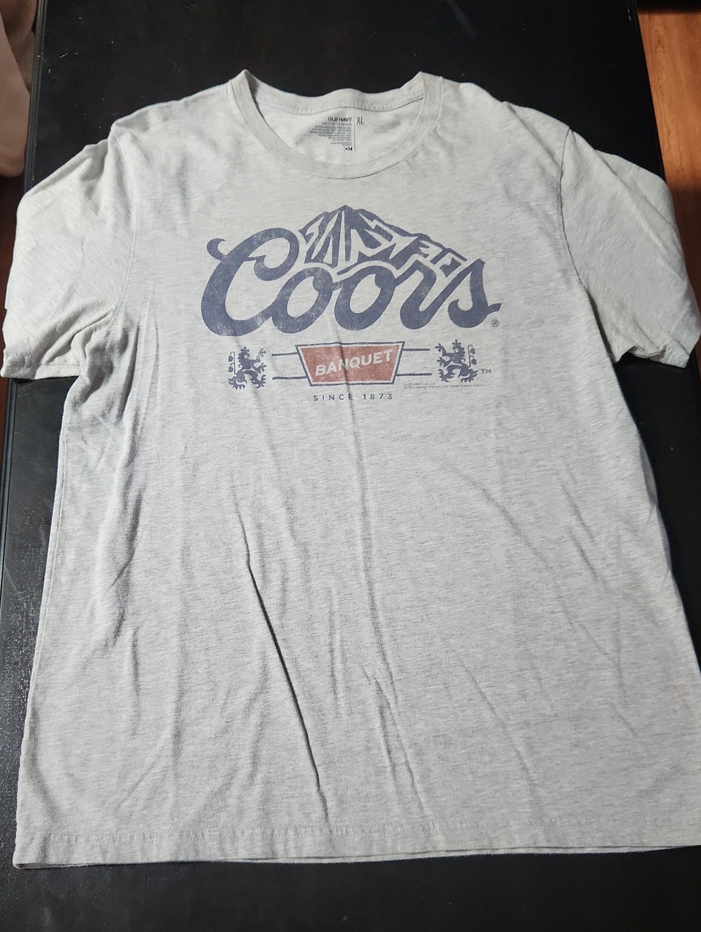 Banquet Graphic Tee - Light Gray